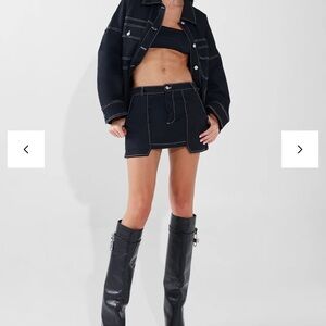 Cooper Black Skirt Set